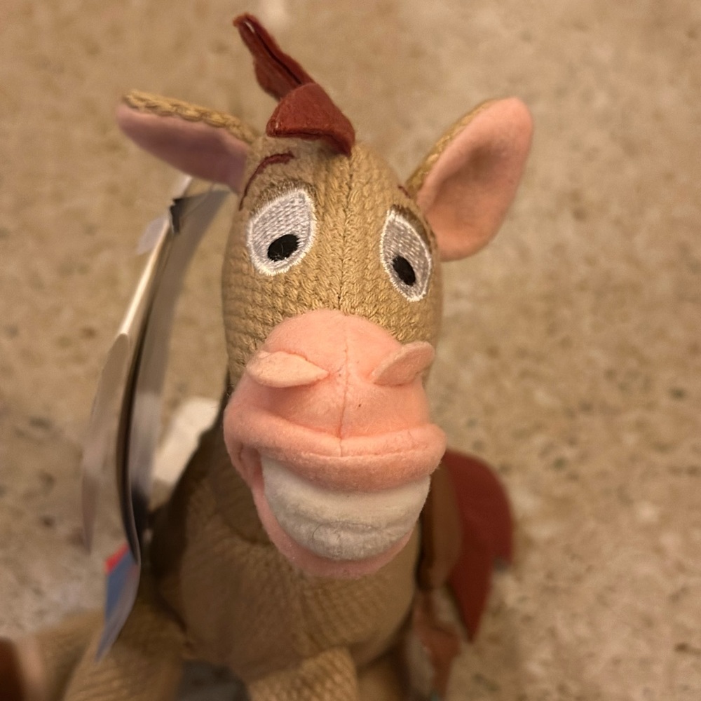Disney Store Toy Bullseye Horse Plush. New With Tags. 10" Bullseye Plush. - Picture 11 of 16